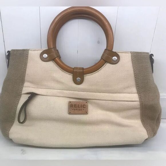 Handbags - Relic Wooden Handle Purse